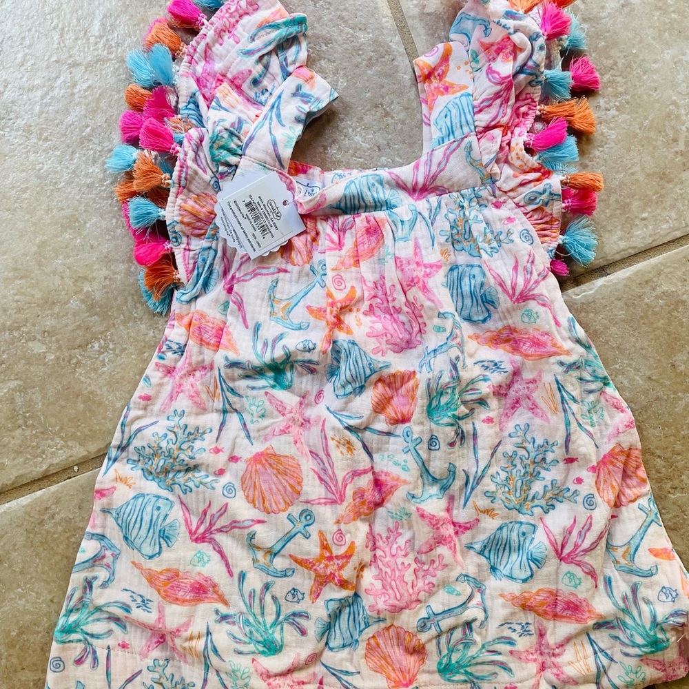 NWT Mud Pie Swim & Cover Up Set - Picture 4 of 5